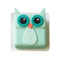 Торт Зеленая техно сова
