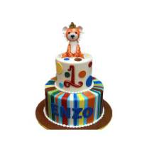 Торт Цирковой тигр на 1 годик