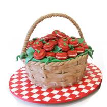 Торт Корзинка томатных macaron