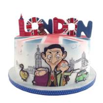 Торт Mr. Bean в Лондоне