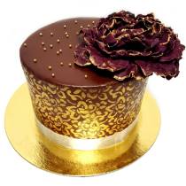 Торт Шоколадный с золотой россыпью