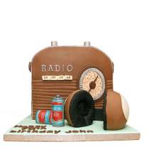 Торт Радио и батарейки