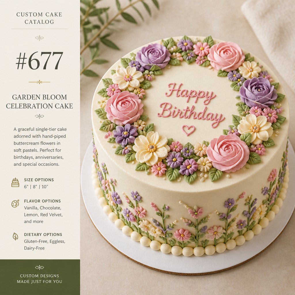 Торт №677