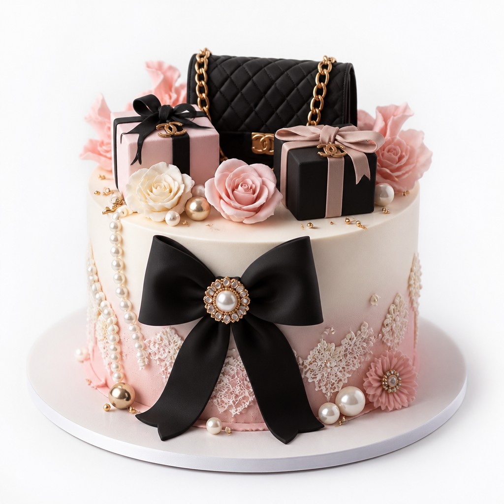 Торт подарки от Chanel