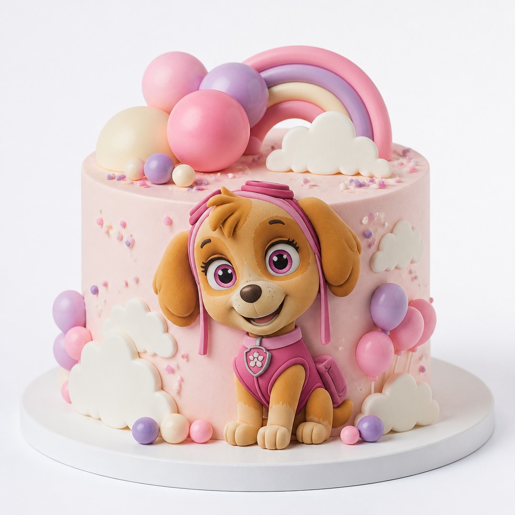 Торт скай для девочки в