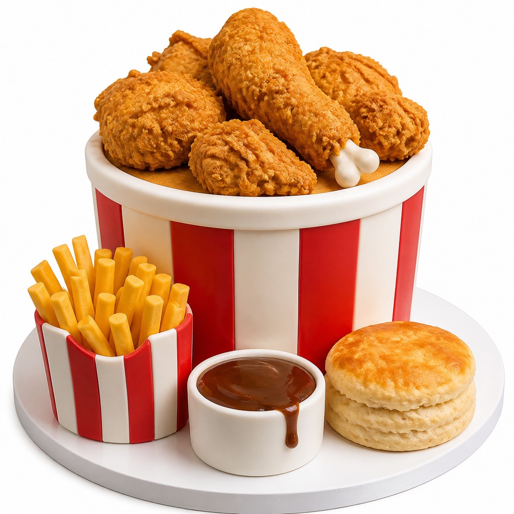 Торт сладкий набор KFC