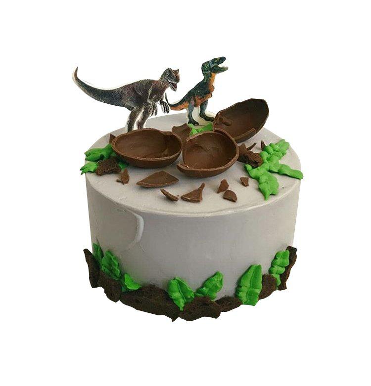 Торт рождение динозавра с шоколадом