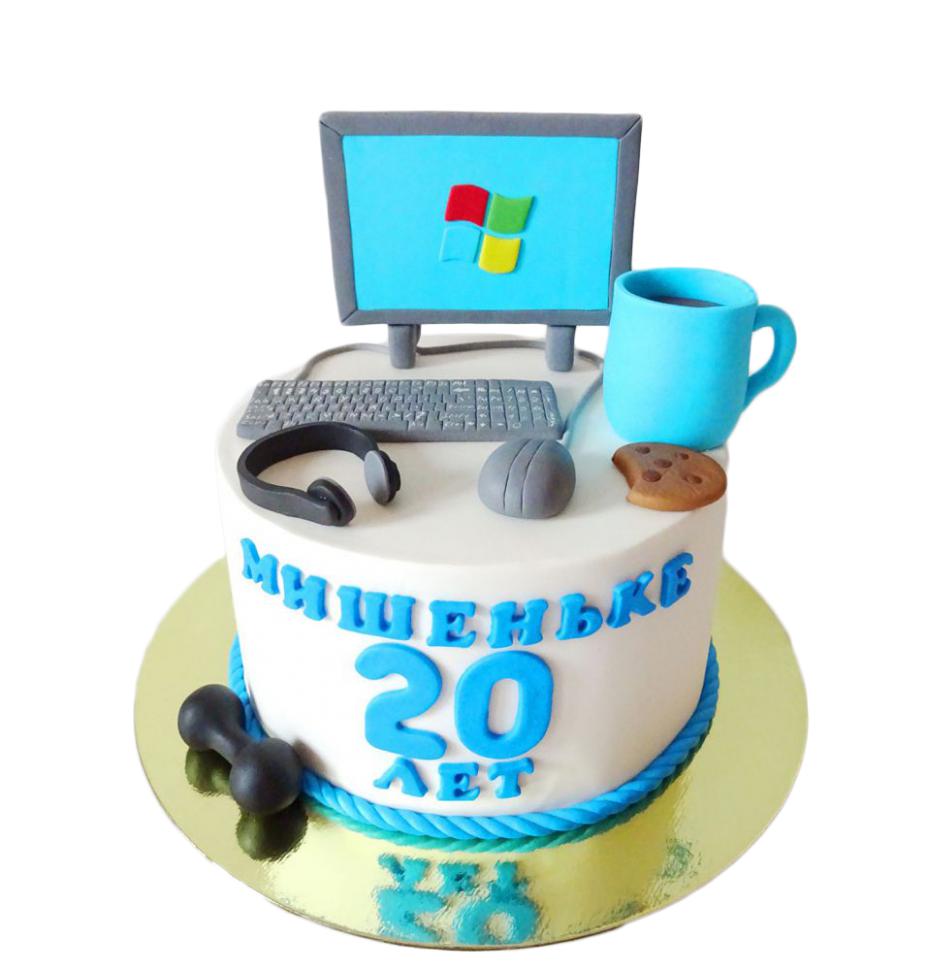 Торт на 20 лет День рождения