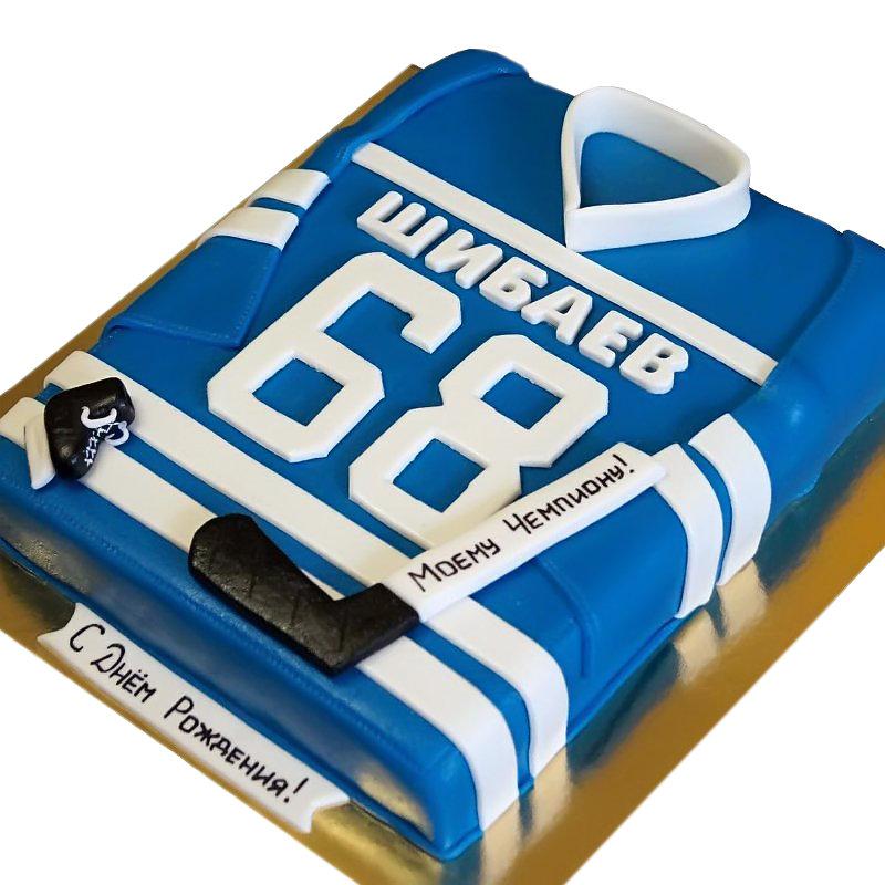 Торт форма хоккеиста номер 68