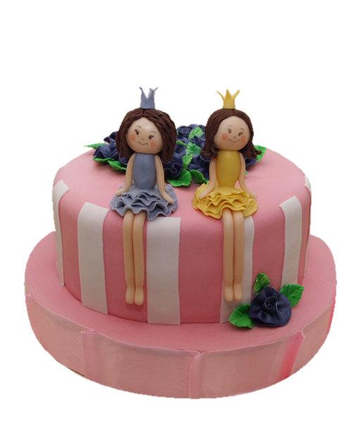 Торт две принцессы