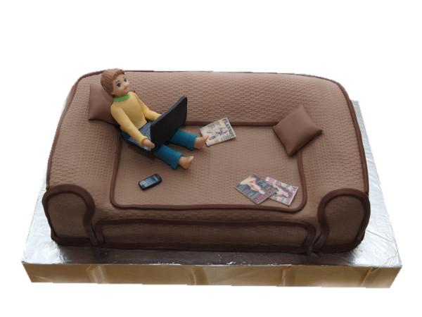 Торт диванная жизнь