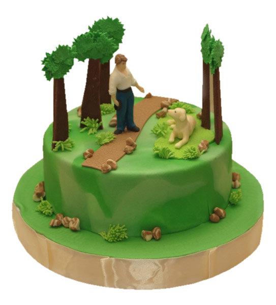 Торт прогулка в лесу