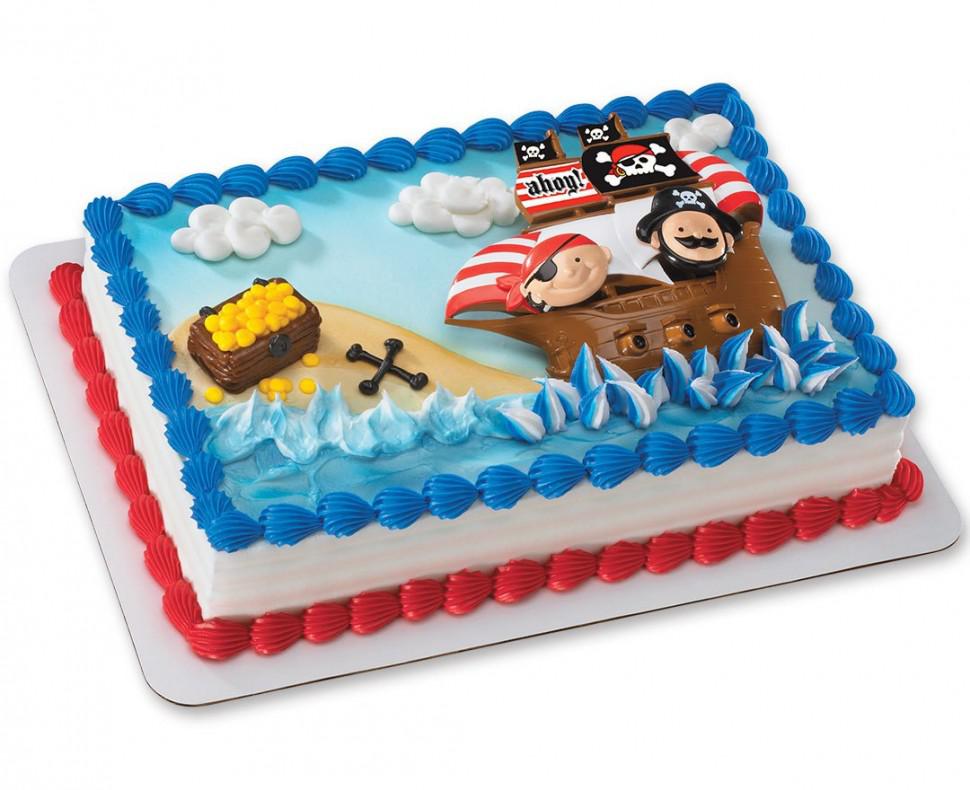 Торт веселые пираты