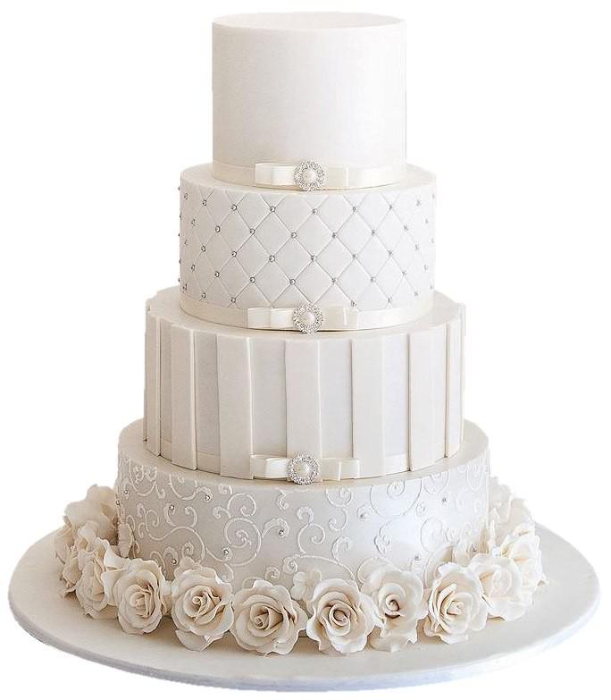 Торт свадебный №2033