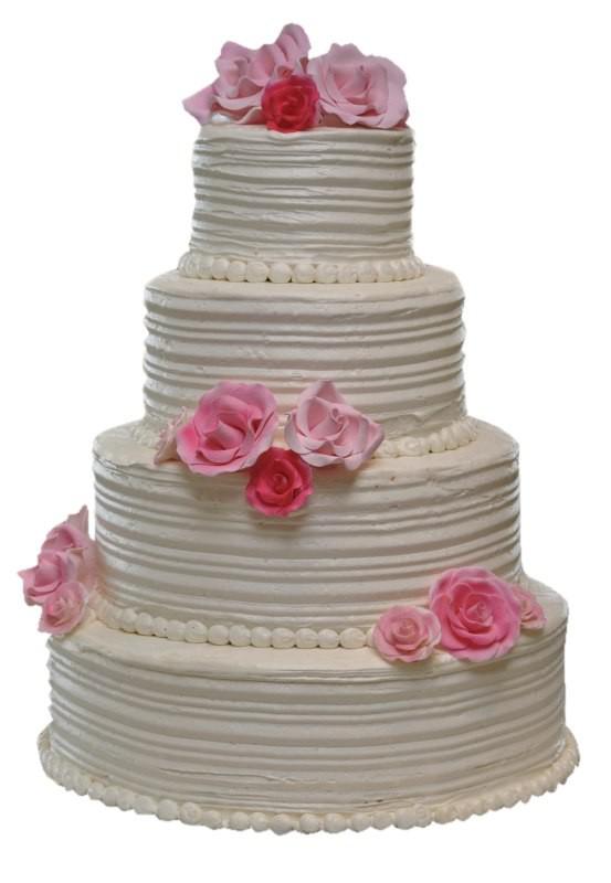 Торт свадебный №2036