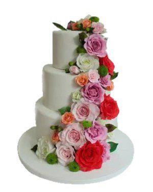 Торт свадебный №2040