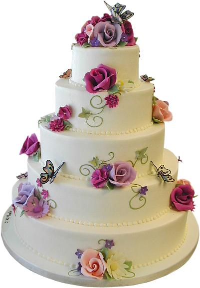 Торт свадебный №2153