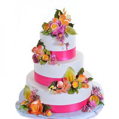 Торт свадебный №2156
