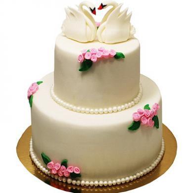 Торт свадебный №2160