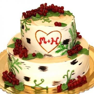 Торт свадебный №2168
