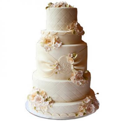 Торт свадебный №2174