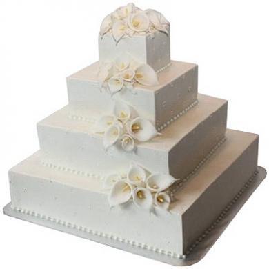 Торт свадебный №2177