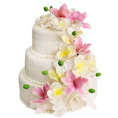 Торт свадебный №2185