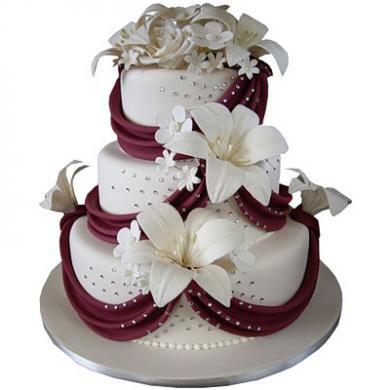 Торт свадебный №2199