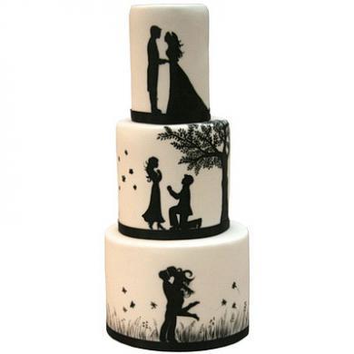 Торт свадебный №2201