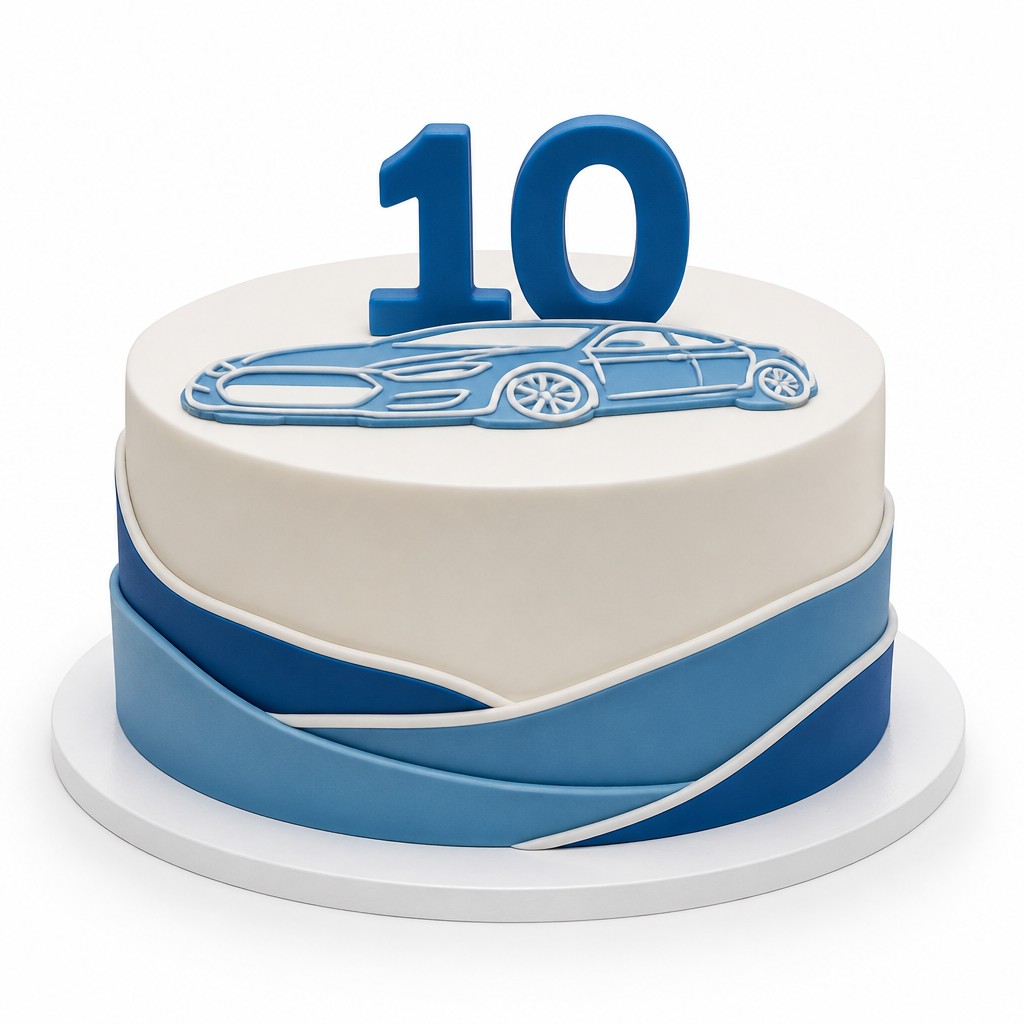 Торт Автосалону Ford 10 лет